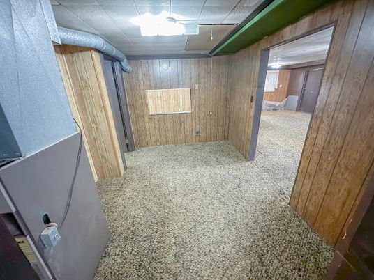 Empty room, Interior, Wooden Walls