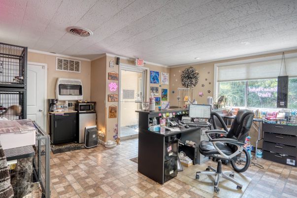 Home Office, Interior, Recessed Lighting