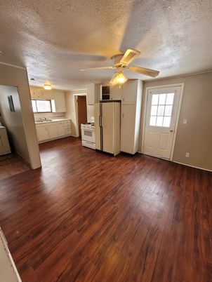 Empty room, Interior, Kitchen, Wood Texture Flooring
