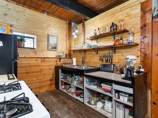 Interior, Pendant Lights, Wooden Ceilings, Wooden Walls