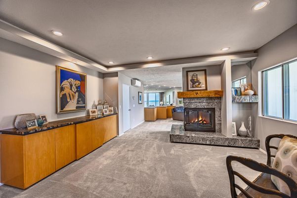 Fireplace, Interior, Recessed Lighting