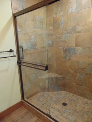 Bathroom, Glass Shower, Interior