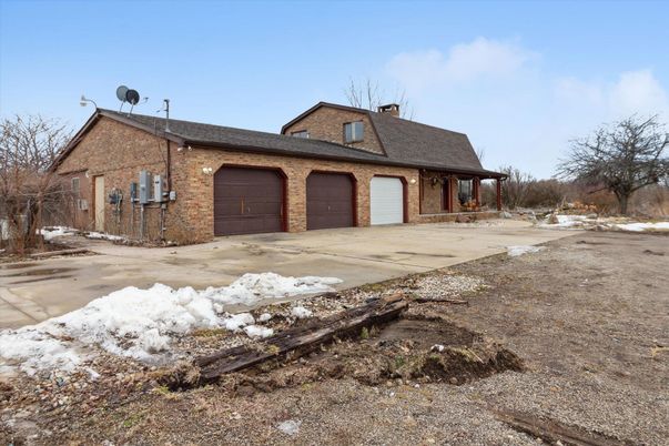 Attached, Exterior, Facade, Brick Facade, Cape Cod