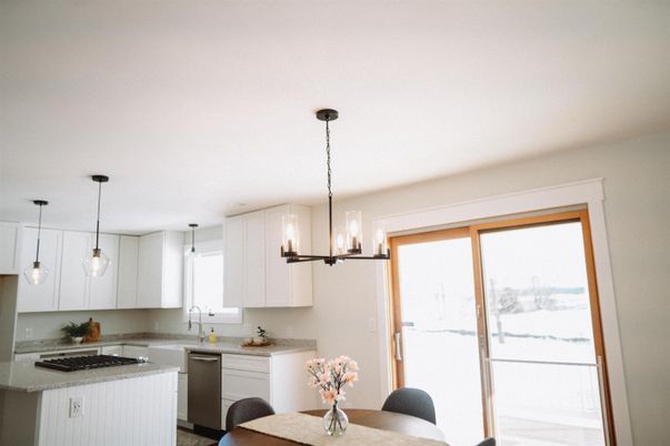 Interior, Kitchen, Pendant Lights