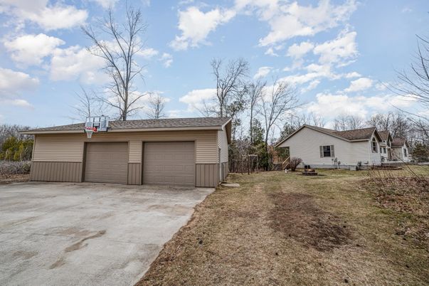 Backyard, Detached Garage, Exterior