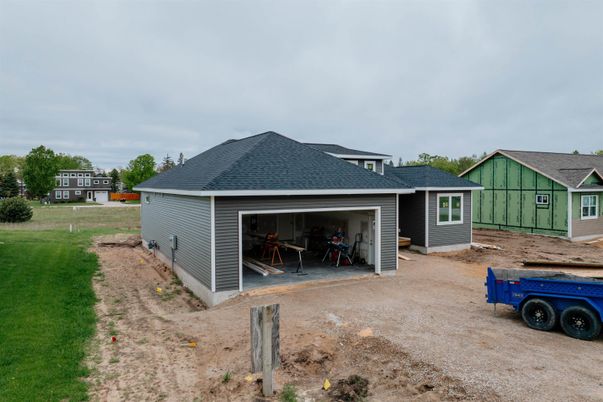 Backyard, Detached Garage, Exterior