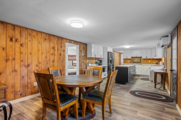 Dining room, Interior, Kitchen, Wood Texture Flooring