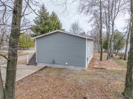 Backyard, Detached Garage, Exterior