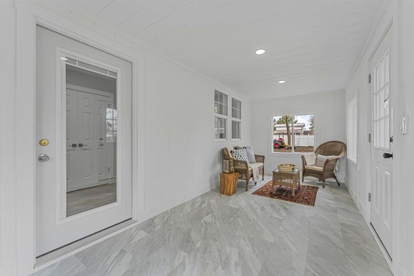 Interior, Marble, Recessed Lighting
