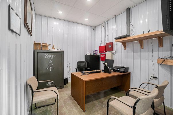 Home Office, Interior, Recessed Lighting