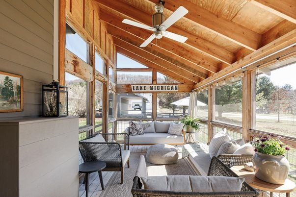 Interior, Living room, Sun Room, Wooden Beams, Wooden Ceilings