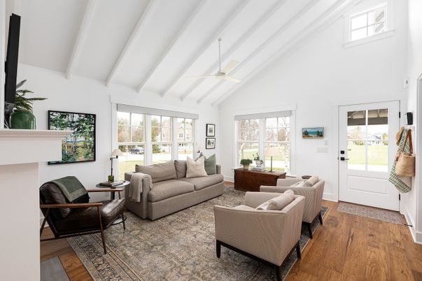 Fireplace, Interior, Living room, Wood Texture Flooring