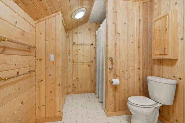 Bathroom, Interior, Wooden Ceilings, Wooden Walls
