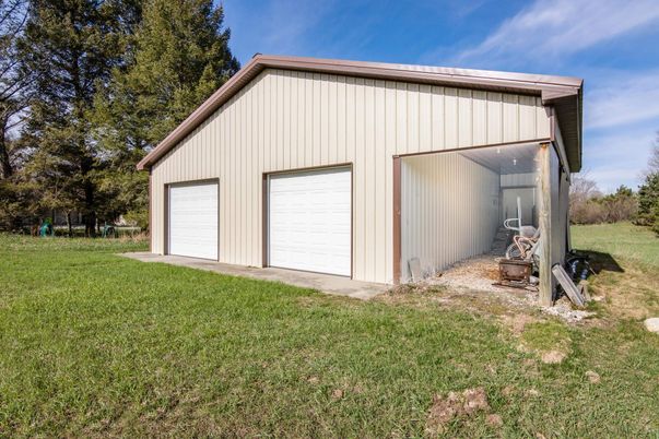 Backyard, Detached Garage, Exterior