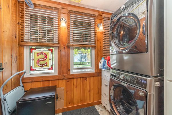 Interior, Utility Closets, Washer, Wooden Walls
