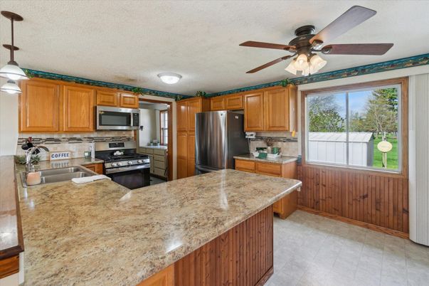 Interior, Kitchen, Stainless Steel Appliances