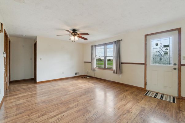 Empty room, Interior, Wood Texture Flooring