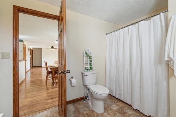 Bathroom, Dining room, Interior, Wood Texture Flooring