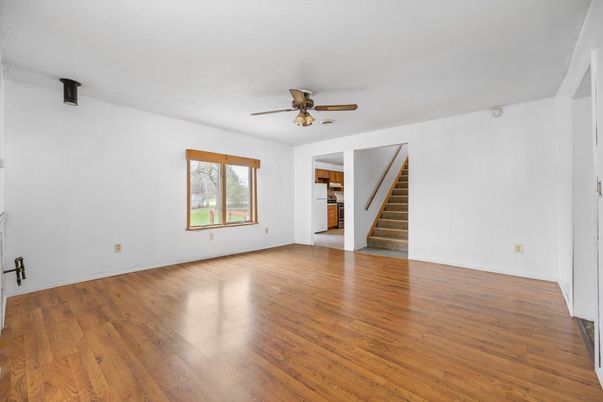 Empty room, Interior, Wood Texture Flooring