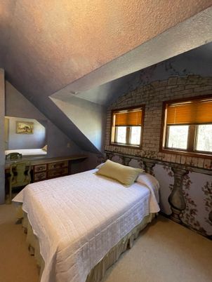 Bedroom, Interior, Stone Walls