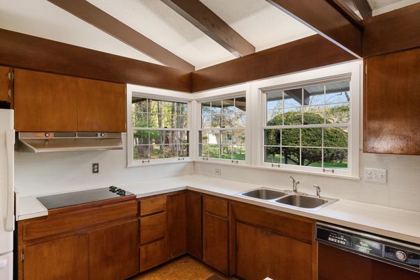 Interior, Kitchen, Wooden Beams