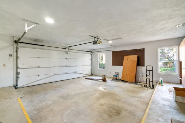 Garage, Interior, Recessed Lighting