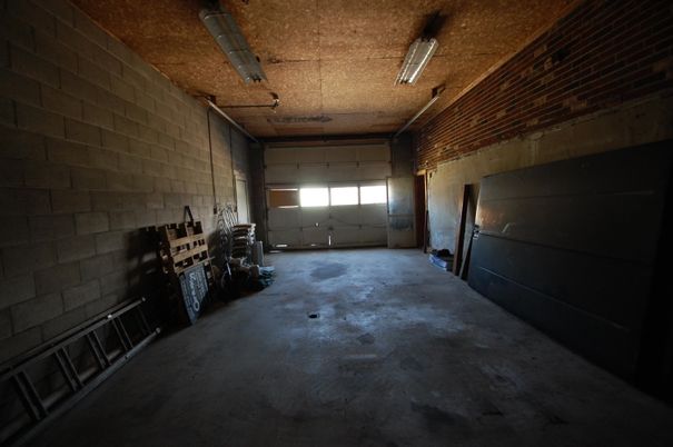 Garage, Interior, Stone Walls