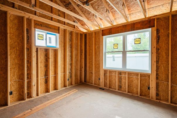 Empty room, Interior, Wooden Beams, Wooden Ceilings, Wooden Walls