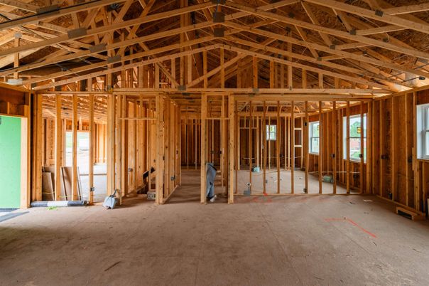 Empty room, Interior, Wooden Beams, Wooden Ceilings, Wooden Walls
