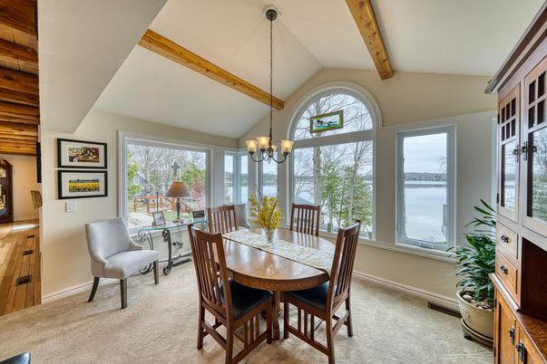 Chandelier, Dining room, Interior, Pendant Lights, Wooden Beams
