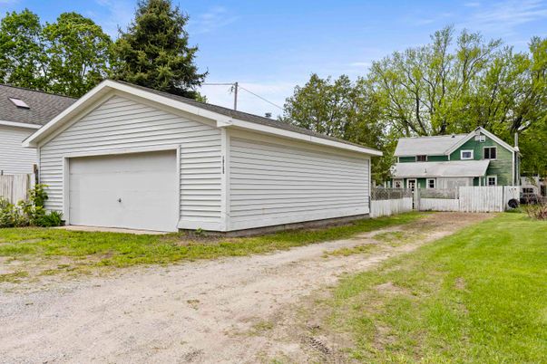 Backyard, Detached Garage, Exterior