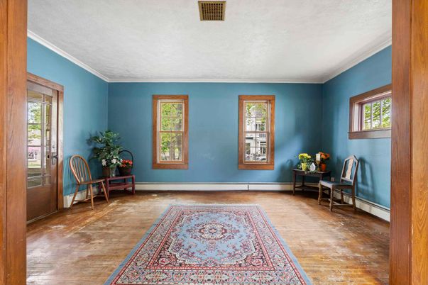 Empty room, Interior, Wood Texture Flooring