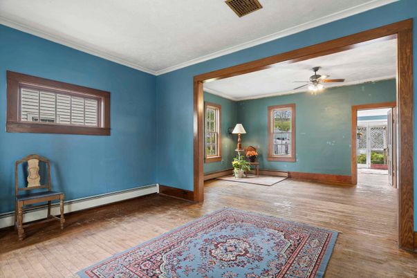 Empty room, Interior, Wood Texture Flooring