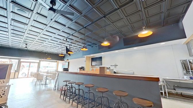 Dining room, Interior, Kitchen, Pendant Lights, Recessed Lighting