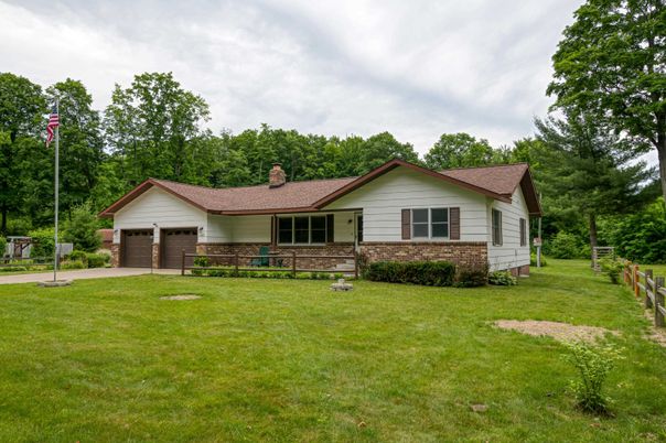 Attached, Backyard, Exterior, Facade, Ranch