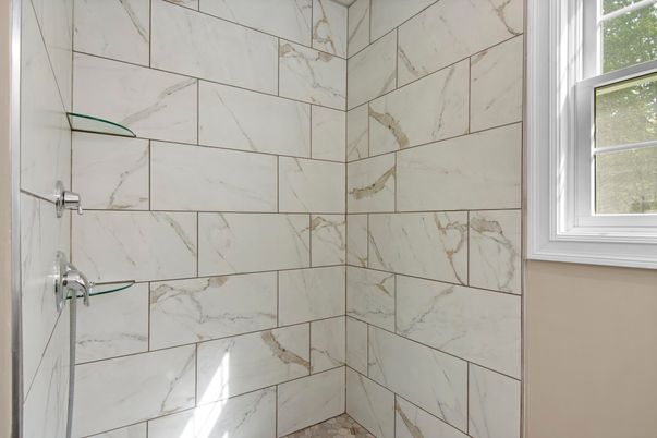 Bathroom, Interior, Marble Walls