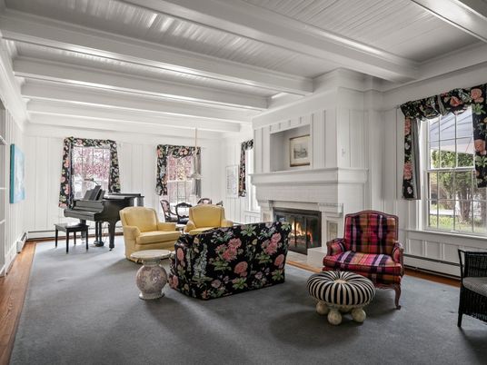 Fireplace, Interior, Living room, Piano