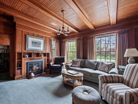 Fireplace, Interior, Living room, Wooden Beams, Wooden Ceilings, Wooden Walls