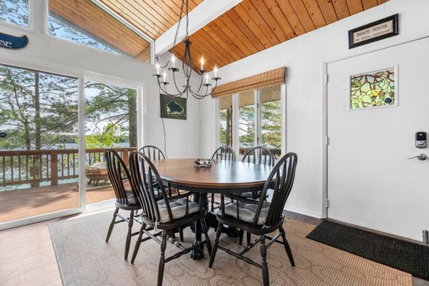 Chandelier, Dining room, Interior, Pendant Lights, Sun Room, Wooden Ceilings
