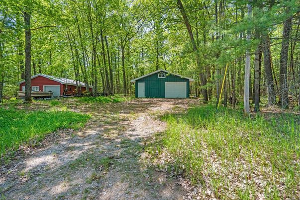 Backyard, Detached Garage, Exterior