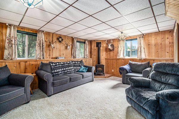 Fireplace, Interior, Living room, Wooden Walls