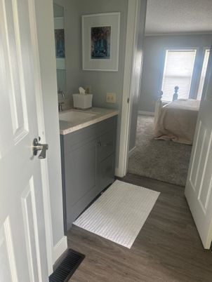 Bathroom, Bedroom, Interior, Wood Texture Flooring