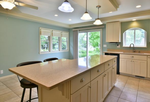 Interior, Kitchen, Pendant Lights, Recessed Lighting