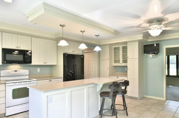 Interior, Kitchen, Pendant Lights, Recessed Lighting
