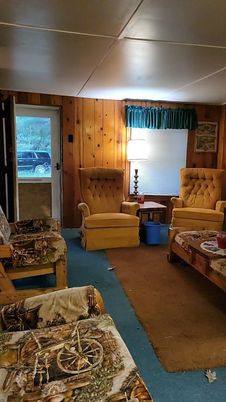 Interior, Living room, Wooden Walls