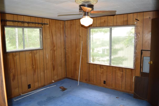 Empty room, Interior, Wooden Walls