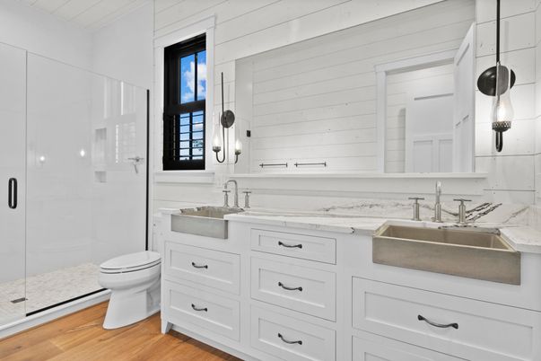 Bathroom, Interior, Wood Texture Flooring