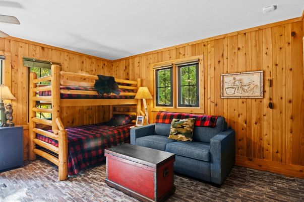 Interior, Living room, Wooden Walls