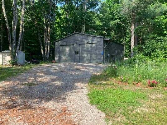 Backyard, Detached Garage, Exterior