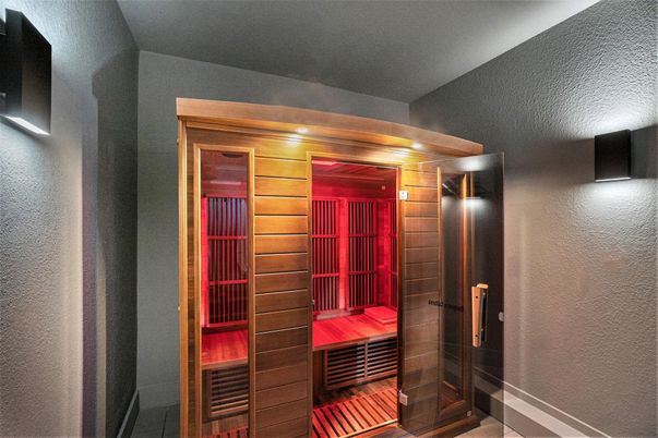 Interior, Recessed Lighting, Sauna Room